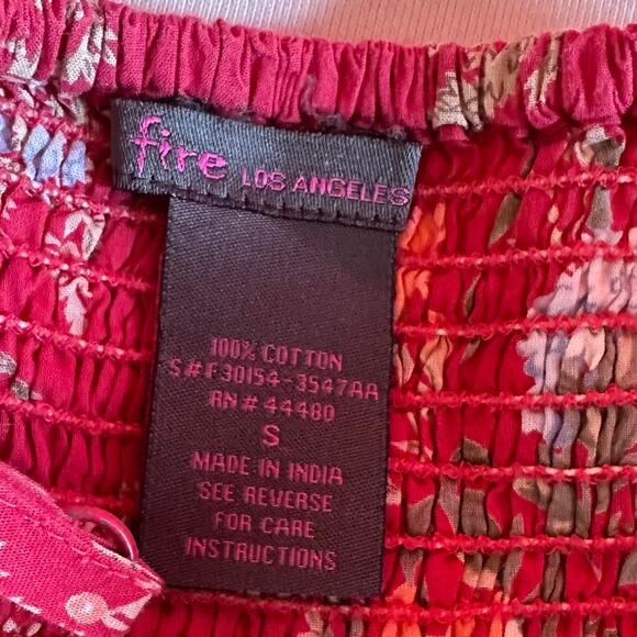 Womens Dress Size Small Sun Summer Flirty Beach Resort Girly Floral Garden Party - Picture 7 of 8